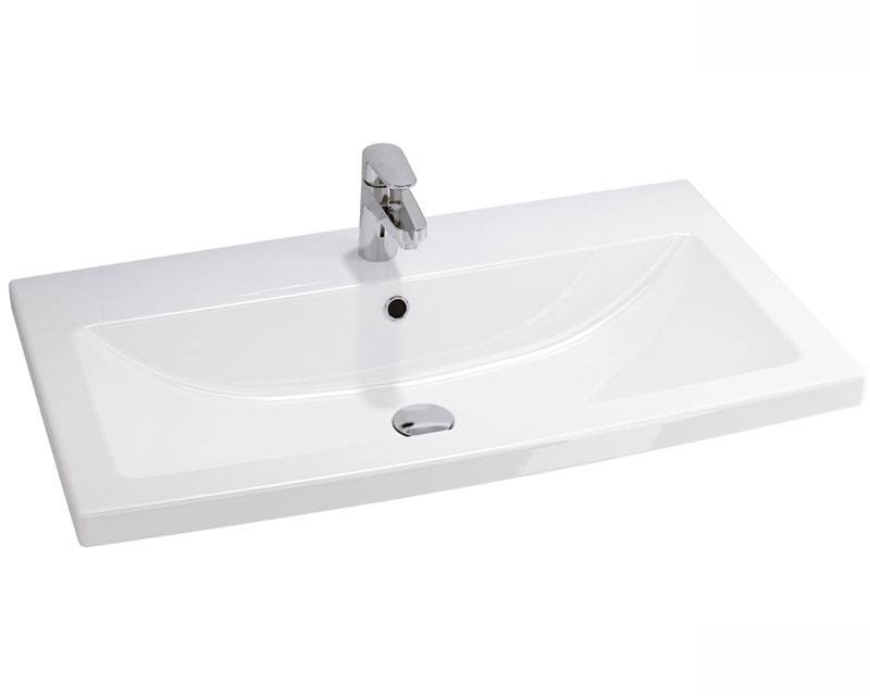 Купить тумба алисия-80 2 ящ.шпон/зебрано подвесная+ раковина сомо,stella polar. в Иваново магазин сантехники Суперстрой