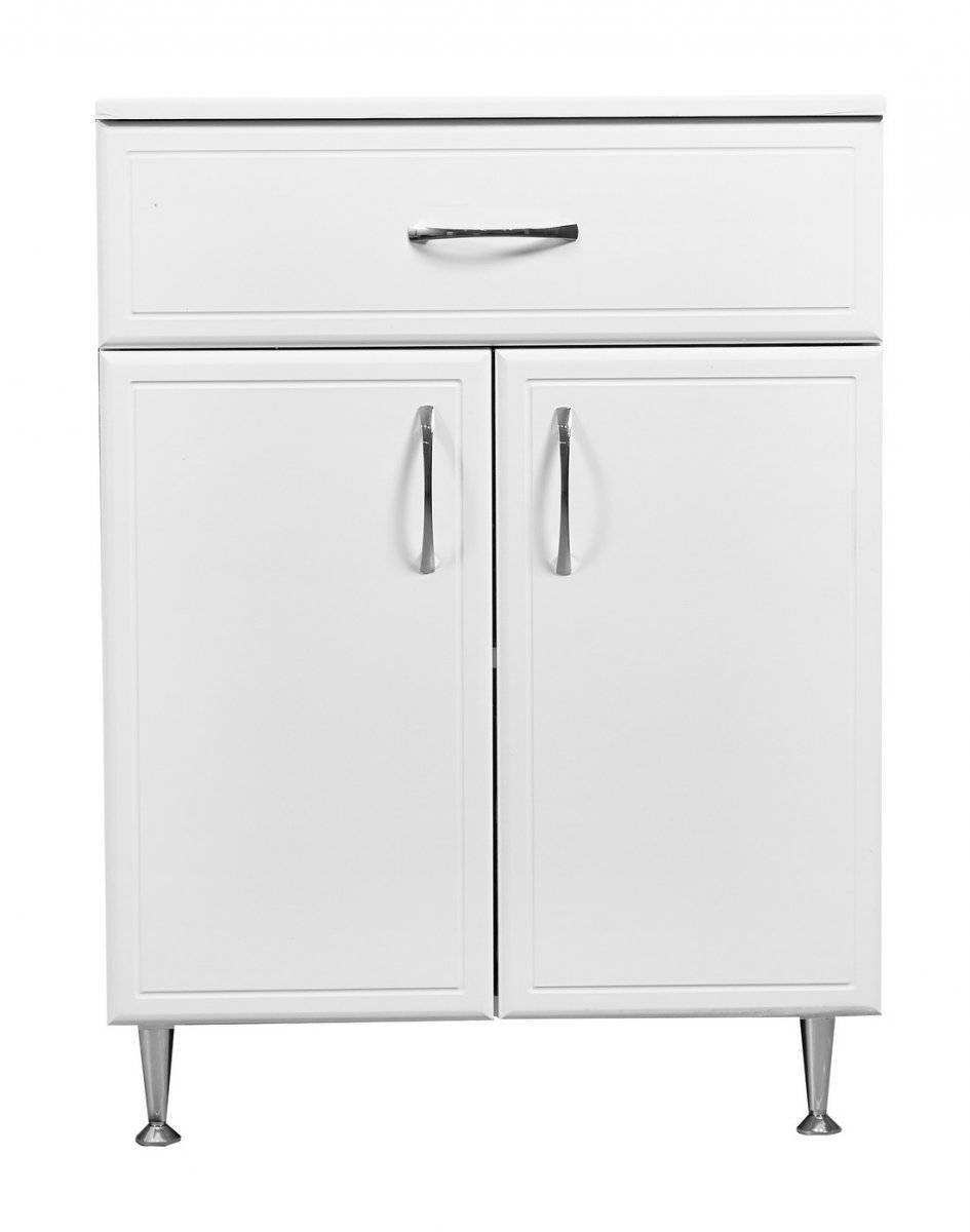 Купить комод концепт-60 белый 1 ящ, б/к ,stella polar. в Иваново магазин сантехники Суперстрой