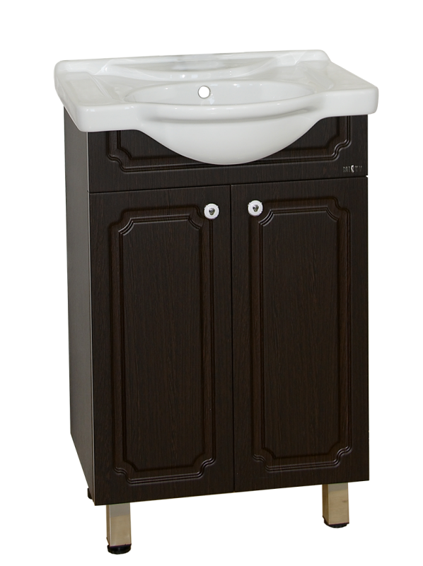 Купить тумба прямая александра - 55 , венге ,misty.(прямая) в Иваново магазин сантехники Суперстрой