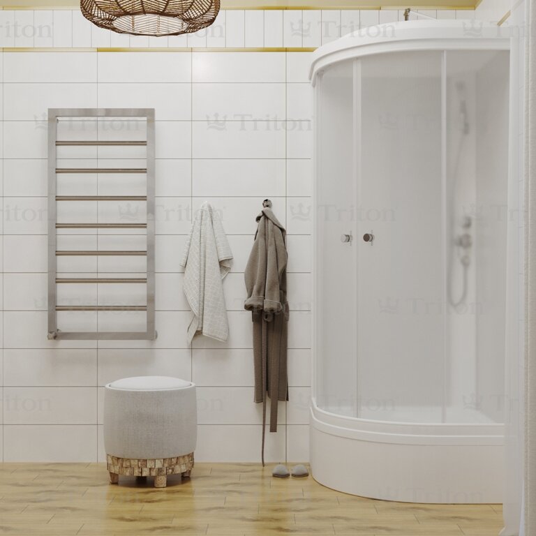 Купить душевая кабина вельвет в 90*90,сп,рифлен,бел, тритон. в Иваново магазин сантехники Суперстрой