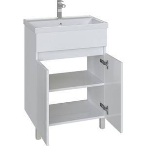 Купить тумба квадро 70, б/ящ, белый, sanstar в Иваново магазин сантехники Суперстрой