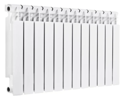 Купить радиатор биметаллический в500 12 сек, halsen. в Иваново магазин сантехники Суперстрой