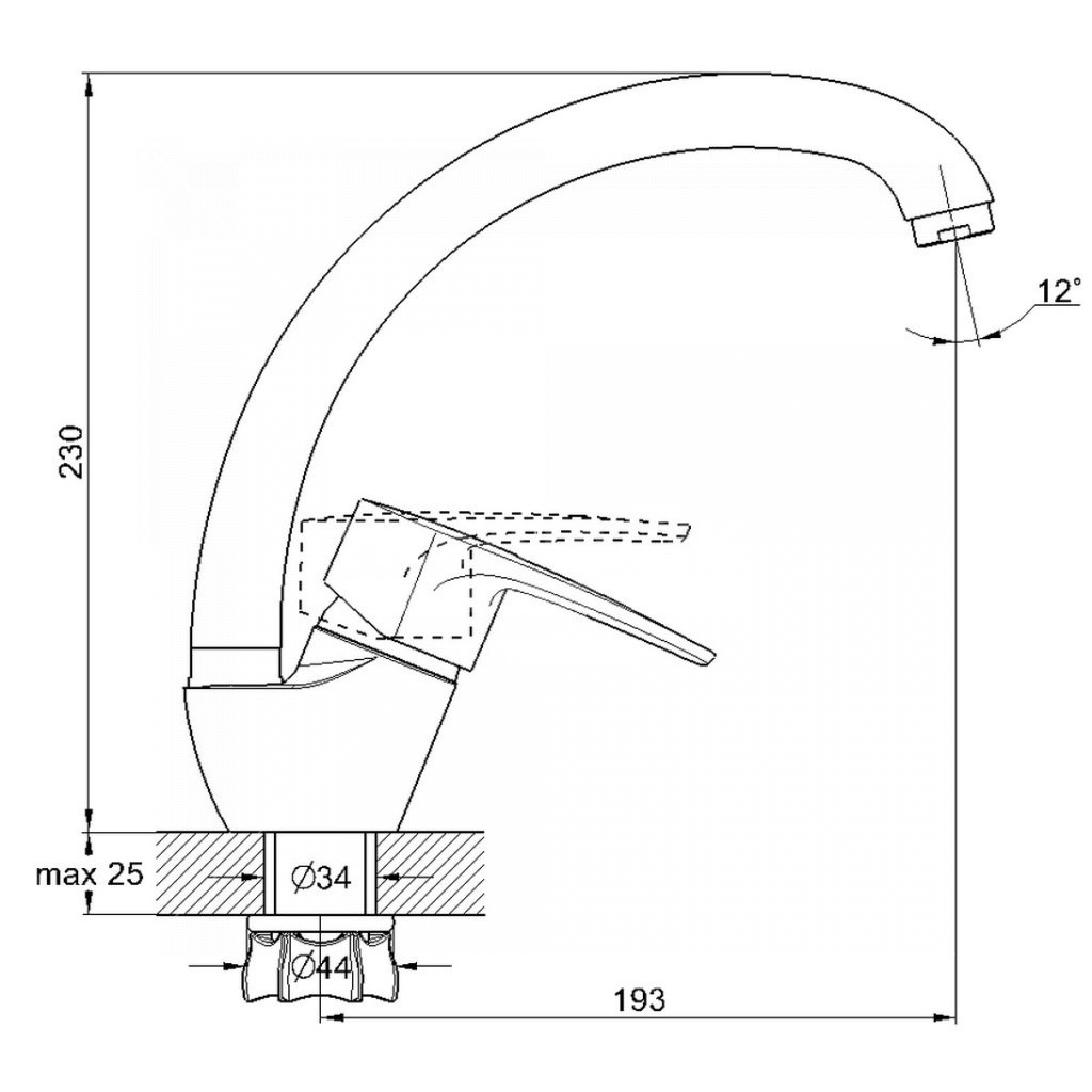 Купить смеситель для кухни 8g4-a182 kw, g-lauf. в Иваново магазин сантехники Суперстрой