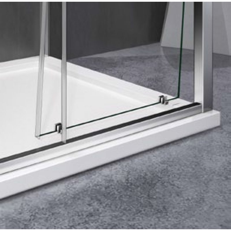 Купить душевое ограждение idea wtw-110-c-ch, bas. в Иваново магазин сантехники Суперстрой