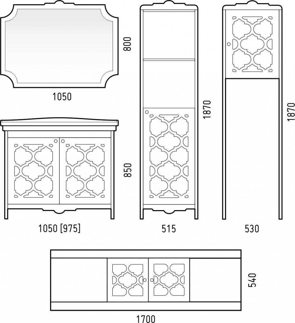 Купить пенал манойр-50, corozo. в Иваново магазин сантехники Суперстрой