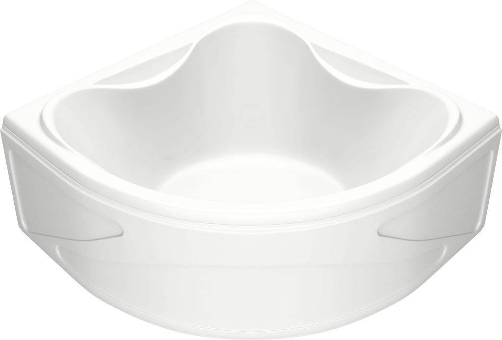 Купить ванна акриловая риола 1350*1350 с экраном, bas. в Иваново магазин сантехники Суперстрой