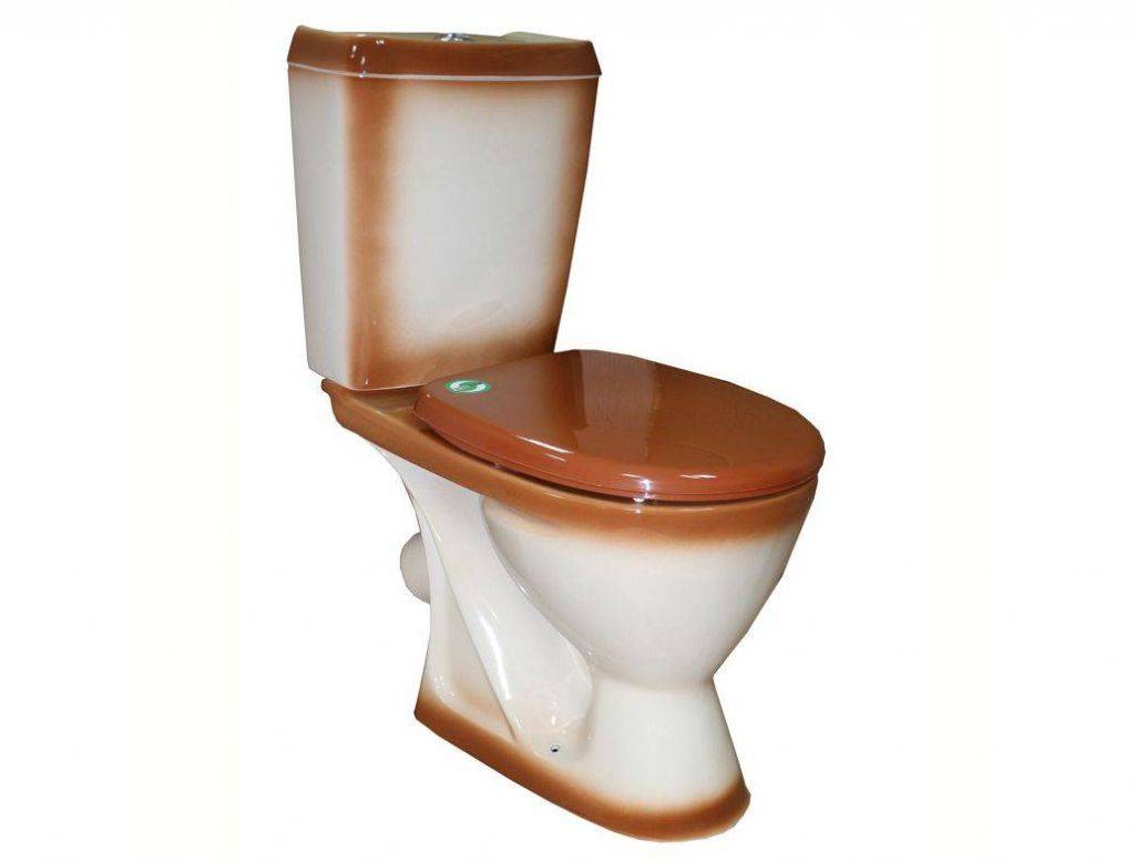 Купить компакт-унитаз ресса коричневый, rosa. в Иваново магазин сантехники Суперстрой