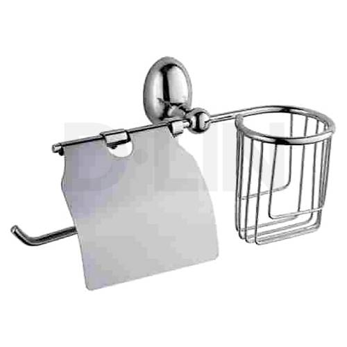 Купить держатель туалетной бумаги и освежителя d242120, d-lin. в Иваново магазин сантехники Суперстрой