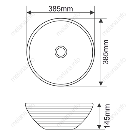 Купить раковина mln-t4004-в1+в6(желтая), melana. в Иваново магазин сантехники Суперстрой