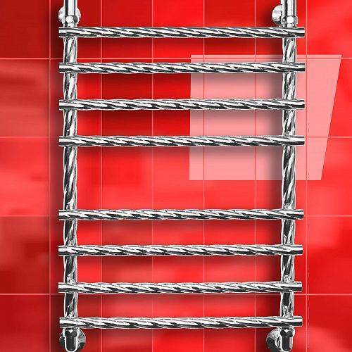 Купить водяной полотенцесушитель лесенка f braid 80*50  к3, двин. в Иваново магазин сантехники Суперстрой