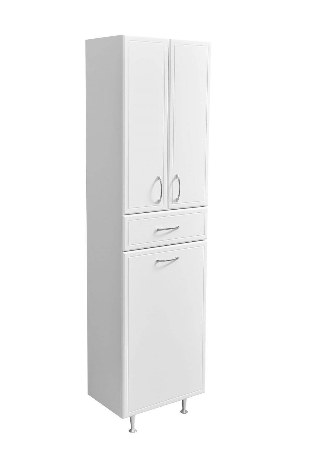 Купить пенал концепт-48 белый 1ящ, б/к ,stella polar. в Иваново магазин сантехники Суперстрой