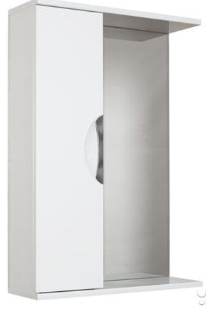 Купить зеркало-шкаф панда-65 врезная ручка,универсальное,aqualine. в Иваново магазин сантехники Суперстрой