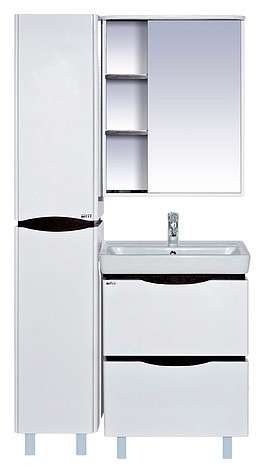 Купить тумба венера - 60 ,с 2 ящиками  комбинированная, misty. в Иваново магазин сантехники Суперстрой