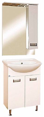 Купить тумба вега - 55  прямая, misty. в Иваново магазин сантехники Суперстрой