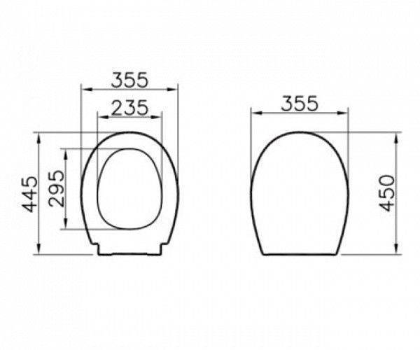 Купить комплект подвесной normus 9773в003-7202,инсталляция,кнопка гладкая хром,сидение стандартное,vitra(кн 740-0580) в Иваново магазин сантехники Суперстрой