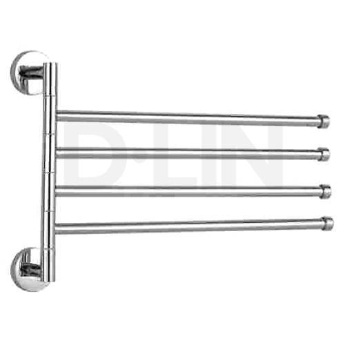 Купить полотенцедержатель поворотный четверной d255100, d-lin. в Иваново магазин сантехники Суперстрой
