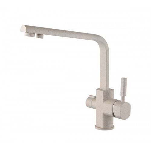 Купить смеситель decor 40144-8 sand для кухни под фильтр,kaiser в Иваново магазин сантехники Суперстрой