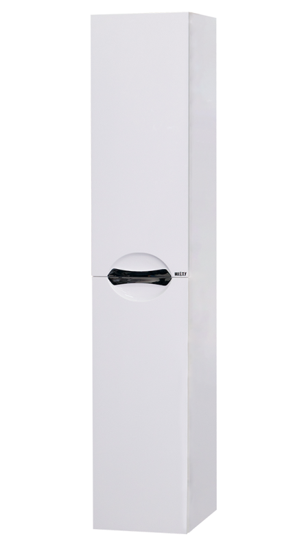 Купить пенал подвесной жасмин - 30  белый универсальный лев.,misty. в Иваново магазин сантехники Суперстрой