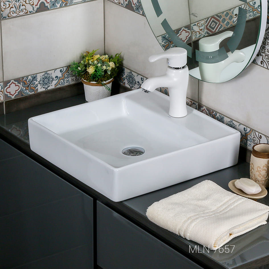 Купить раковина 7657, melana. в Иваново магазин сантехники Суперстрой