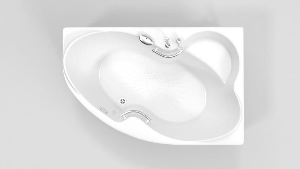 Купить ванна акриловая индиго 1680*1100*715 l с ручками, bellsan. в Иваново магазин сантехники Суперстрой