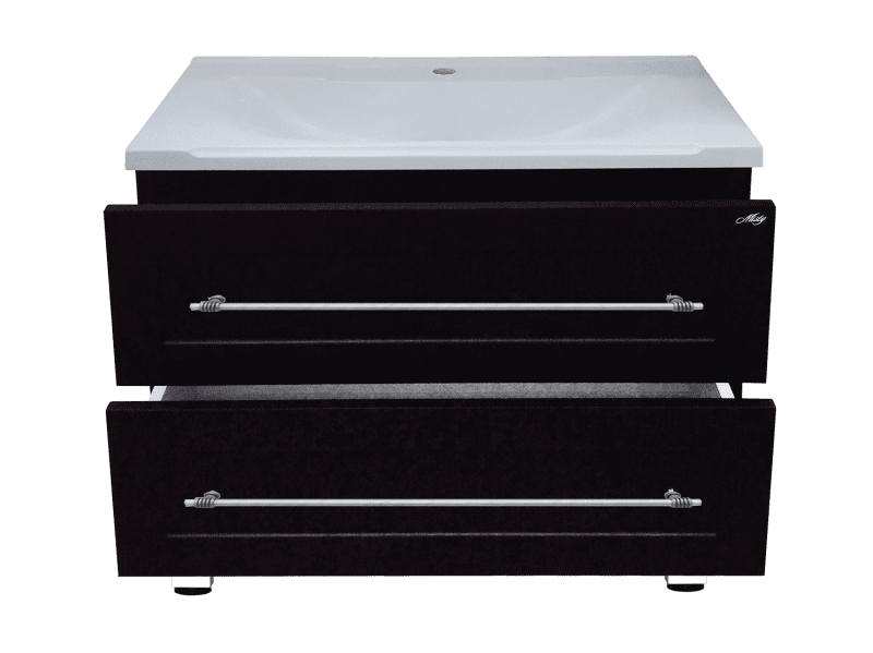 Купить тумба марта-70 тёмный бетон + раковина evva-70 ,misty. в Иваново магазин сантехники Суперстрой