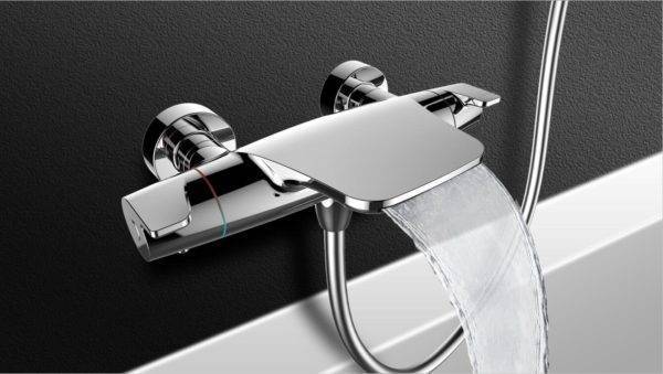 Купить смеситель для ванны термостатный t 5054, esco. в Иваново магазин сантехники Суперстрой