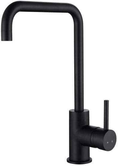Купить смеситель merkur 26844-9 кухня black-mat, kaiser в Иваново магазин сантехники Суперстрой