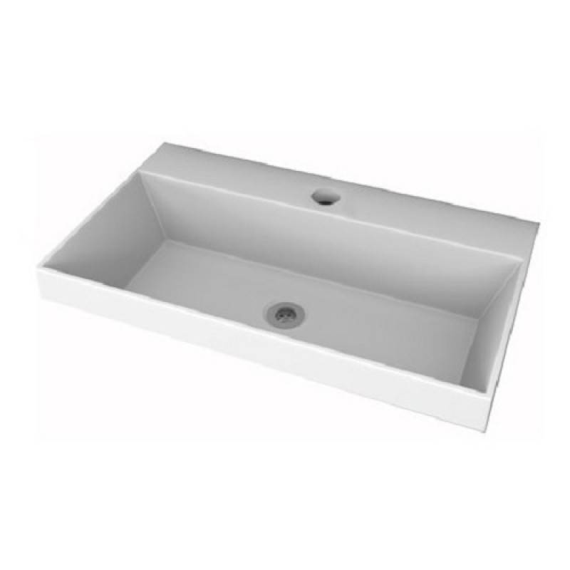 Купить тумба белинда-80 2 ящ белый+ раковина слим,stella polar. в Иваново магазин сантехники Суперстрой