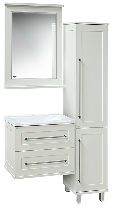 Купить пенал марта-35 правый, белый, misty. в Иваново магазин сантехники Суперстрой