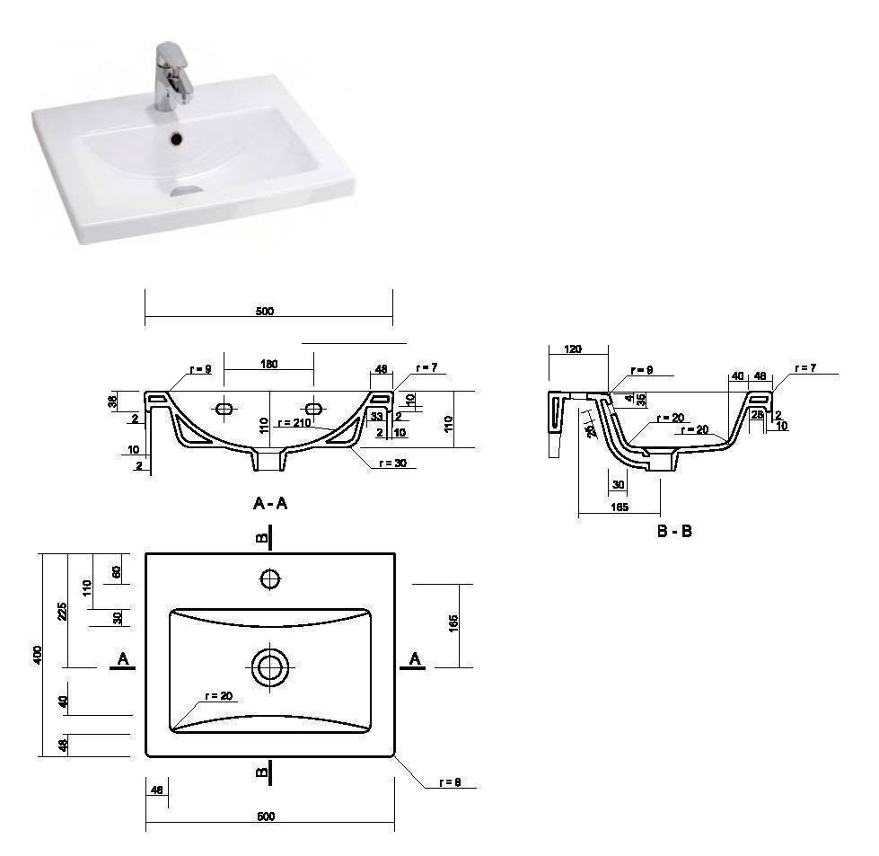 Купить тумба фаворита-50 белый подвесная+ раковина сомо,stella polar. в Иваново магазин сантехники Суперстрой