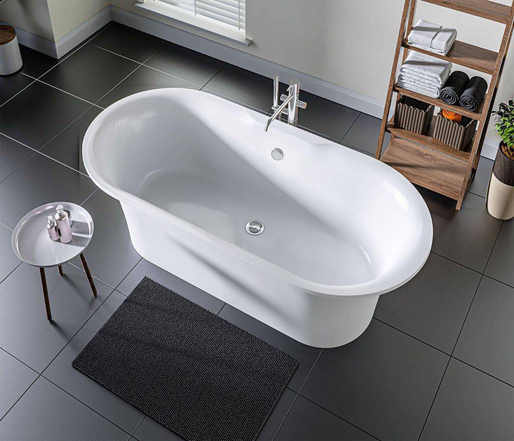 Купить ванна литьевая венеция 170*800 белый, bas. в Иваново магазин сантехники Суперстрой