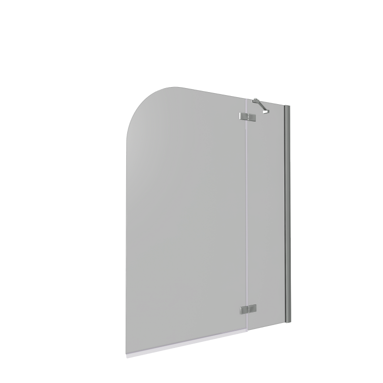 Купить шторка для ванны screen 2h-100-c-ch, bas. в Иваново магазин сантехники Суперстрой