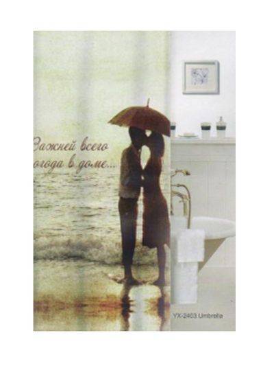 Купить шторка для ванны 180*200 без колец романтика (445078/yx-24030), zalel. в Иваново магазин сантехники Суперстрой