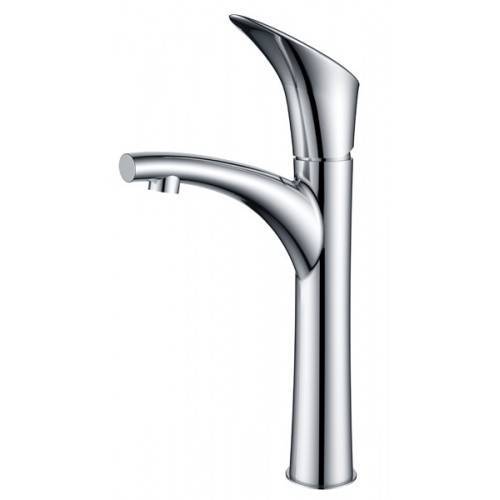 Купить смеситель calla  хром для раковины высокий, kaizer. в Иваново магазин сантехники Суперстрой