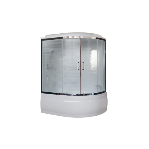 Купить душевая кабина royal rb 170alp-c-ch-l,вп мс, белая задняя стенка в Иваново магазин сантехники Суперстрой