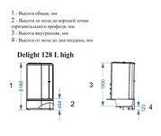 Купить душевая кабина  domani spa delight high 120*80  l вп пс электрикой в Иваново магазин сантехники Суперстрой