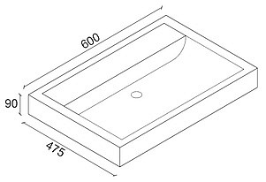 Купить тумба венера - 60 ,с 2 ящиками  комбинированная, misty. в Иваново магазин сантехники Суперстрой