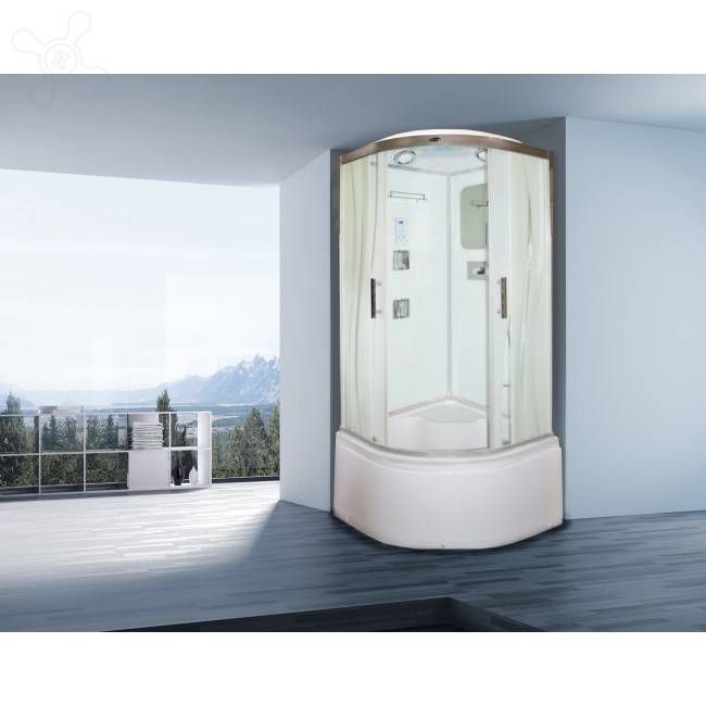 Купить душевая кабина 100*100 ng-1709-01 в/п ,тс,г/м,niagara в Иваново магазин сантехники Суперстрой