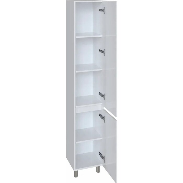 Купить шкаф-пенал палермо, белый, sanstar в Иваново магазин сантехники Суперстрой