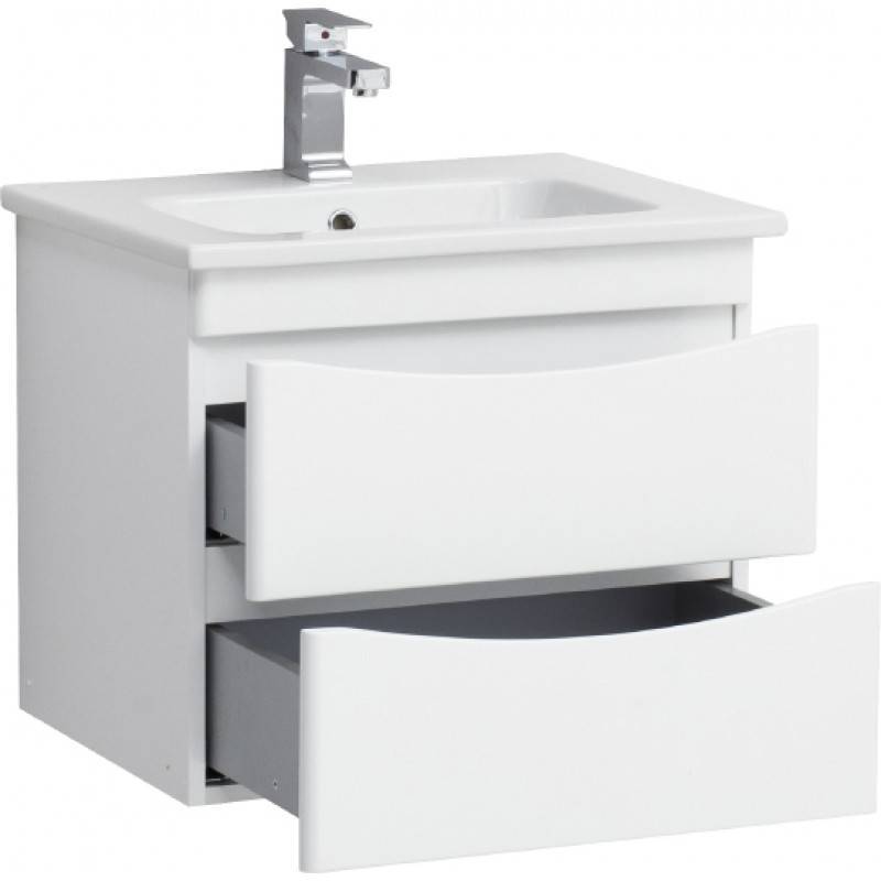 Купить тумба smile 60 подвес, 2/ящ, sanstar в Иваново магазин сантехники Суперстрой