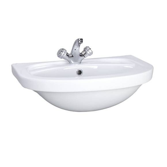 Купить раковина интакт белый, перелив, воротынск. в Иваново магазин сантехники Суперстрой