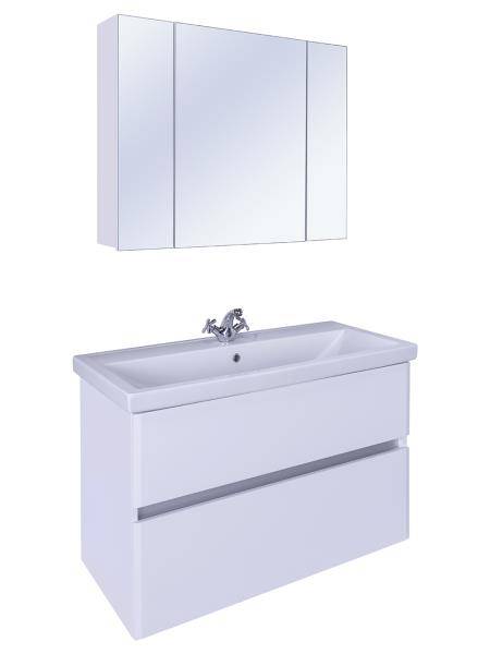 Купить тумба велья-100 подвесная + ум фостер-100,sanstar в Иваново магазин сантехники Суперстрой