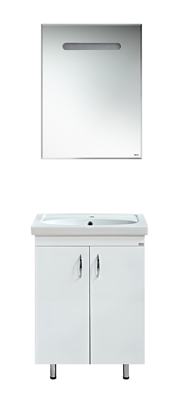 Купить тумба калипсо-60 прямая+ раковина, misty. в Иваново магазин сантехники Суперстрой