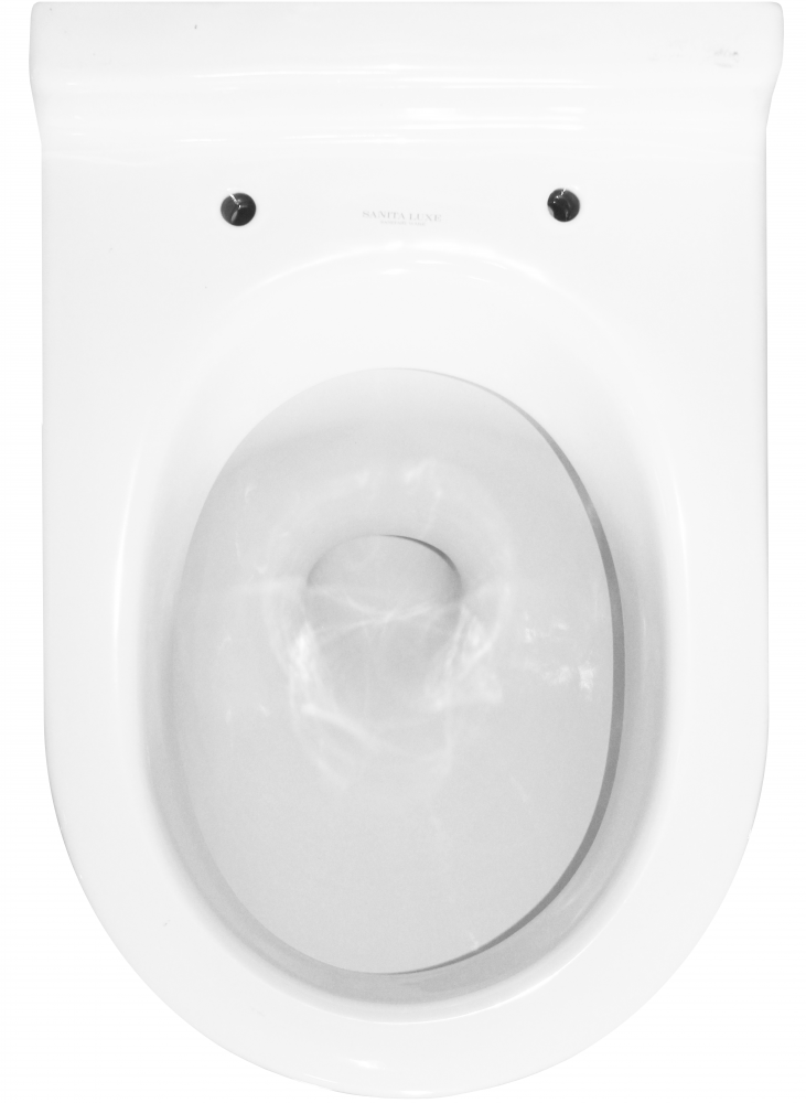 Купить унитаз attica luxe sl подвесной с сидением, микролифт, sanita. в Иваново магазин сантехники Суперстрой
