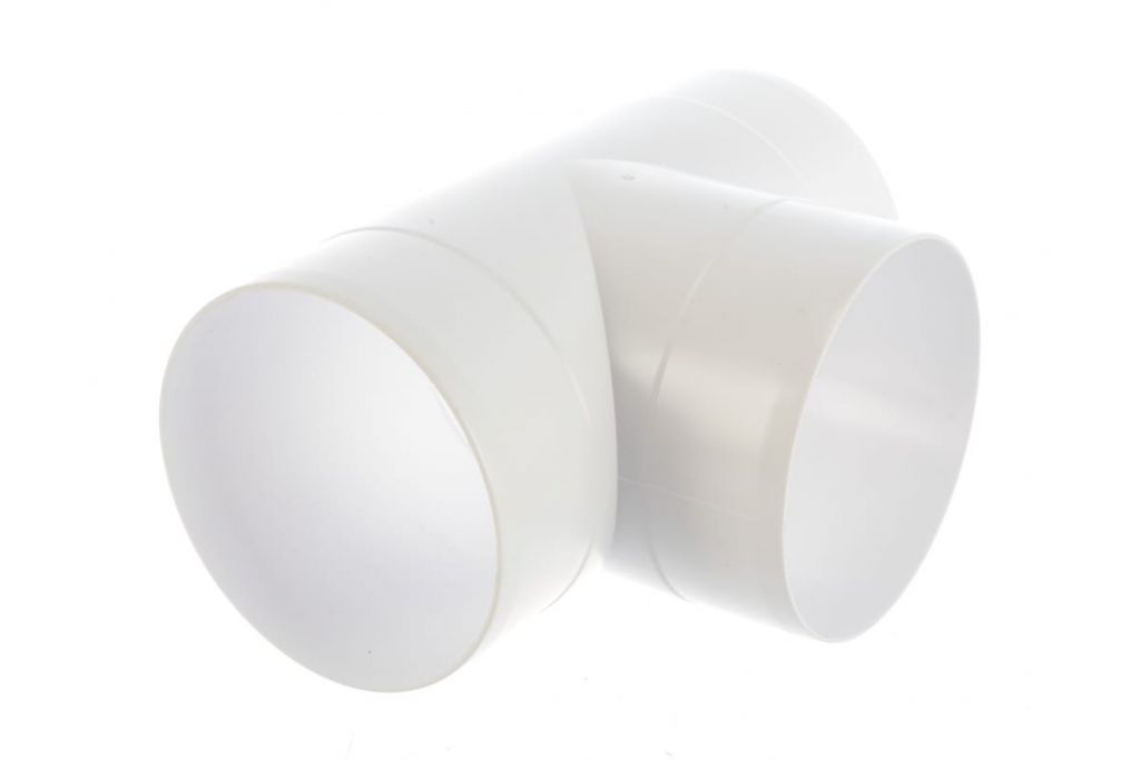 Купить тройник т-образный пластик d100, россия. в Иваново магазин сантехники Суперстрой