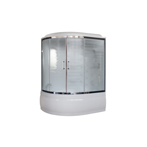 Купить душевая кабина royal rb 170alp-c-ch-r,вп мс,белая задняя стенка в Иваново магазин сантехники Суперстрой