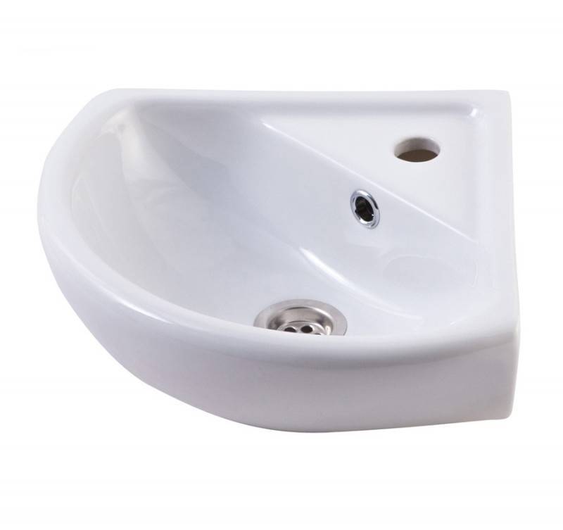 Купить раковина угловая белая , киров(rosa). в Иваново магазин сантехники Суперстрой