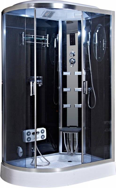 Купить душевая кабина 131*80 ng-904-01rs нп,тс,гм,пг с баней,niagara в Иваново магазин сантехники Суперстрой