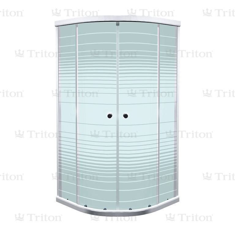 Купить душевая кабина тритон полосы аква 90*90 б, вп в Иваново магазин сантехники Суперстрой