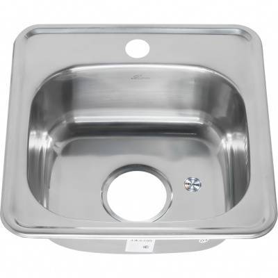 Купить мойка врезная 38*38 (0,6мм), melana. в Иваново магазин сантехники Суперстрой